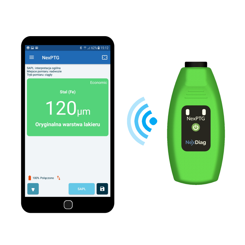Miernik grubości lakieru NexPTG Economic - obrazek 2