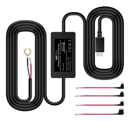 Adapter zasilania do kamery samochodowej Vantrue N1 PRO X4 M2