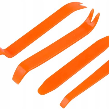 Szpatułki, ściągacze do demontażu tapicerki (zestaw)