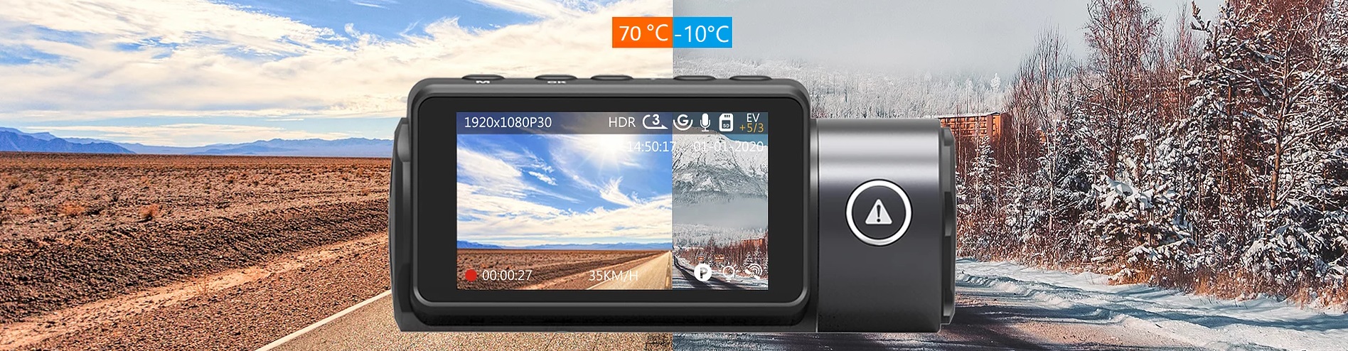 kamera samochodowa vantrue t3 test