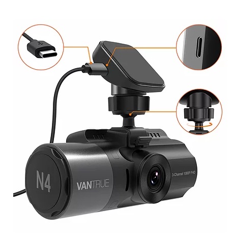 mocowanie kamery samochodowej na taśmę z uchwytem kulkowym