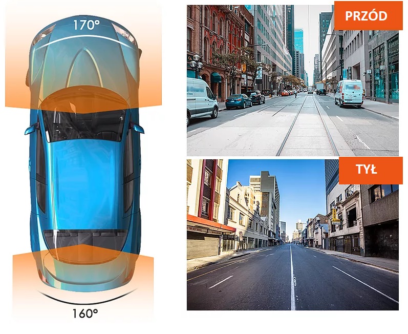 Vantrue S1 kamera samochodowa