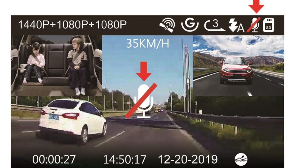 czy kamera samochodowa nagrywa głos