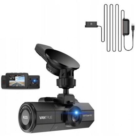 Wideorejestrator-Vantrue-N2S-przod-wntrz-128GB-OBD