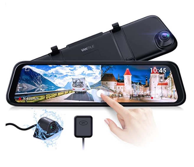 Vantrue m2 lusterko z kamerą cofania