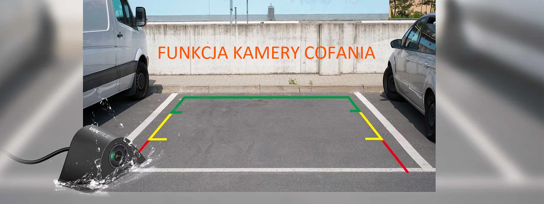 wideorejestrator z kamerą cofania
