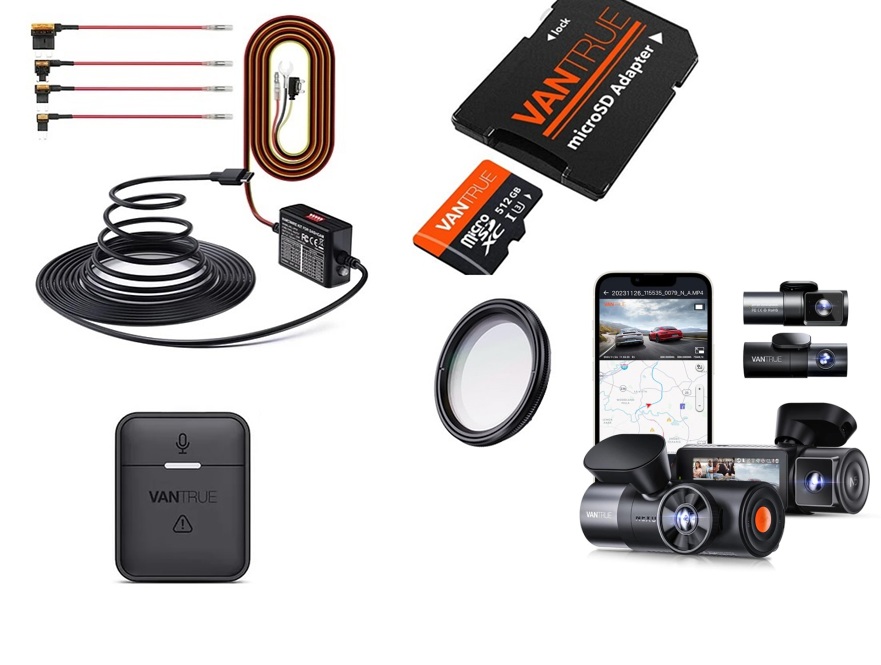 Kamera samochodowa Vantrue N5 full opcja
