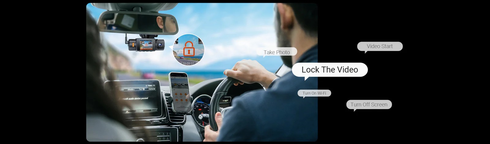 komendy głosowe vantrue