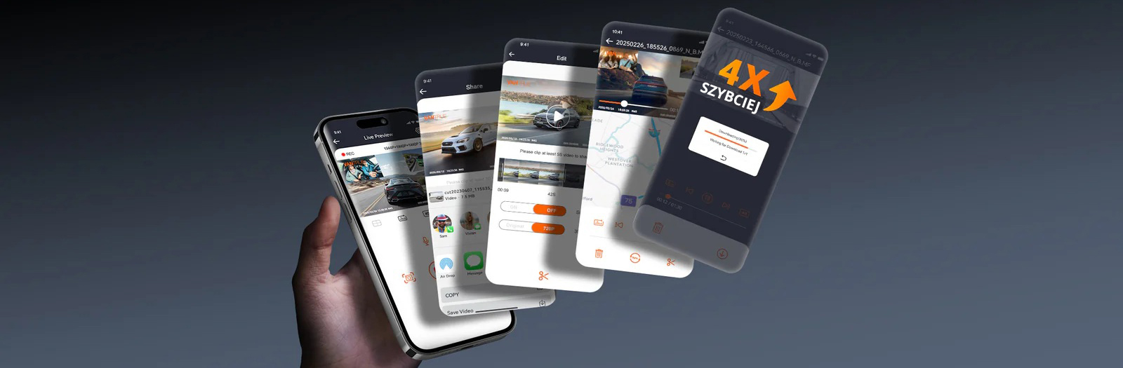 szybkie wifi vantrue