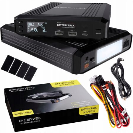 Power bank do kamery samochodowej ENERGY WELL P8 153,6Wh