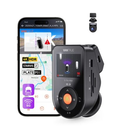 Kamera samochodowa Vantrue S1 PRO MAX 4K+2.5K