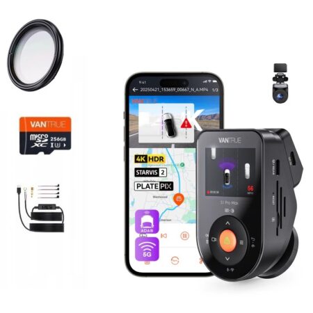Kamera samochodowa Vantrue S1 PRO MAX 4K+2.5K + CPL+256+VP01