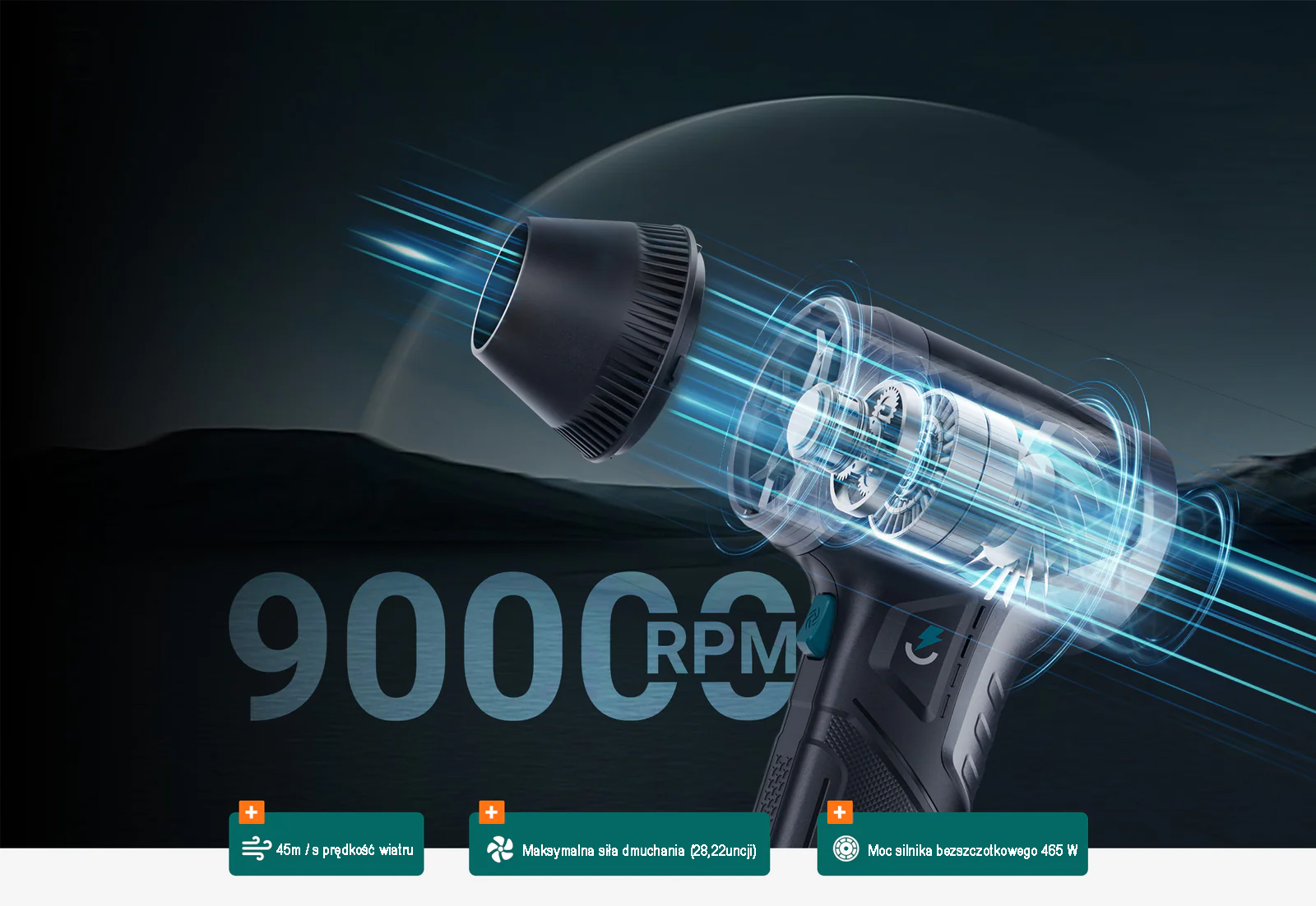 konkretna dmuchawa do auta